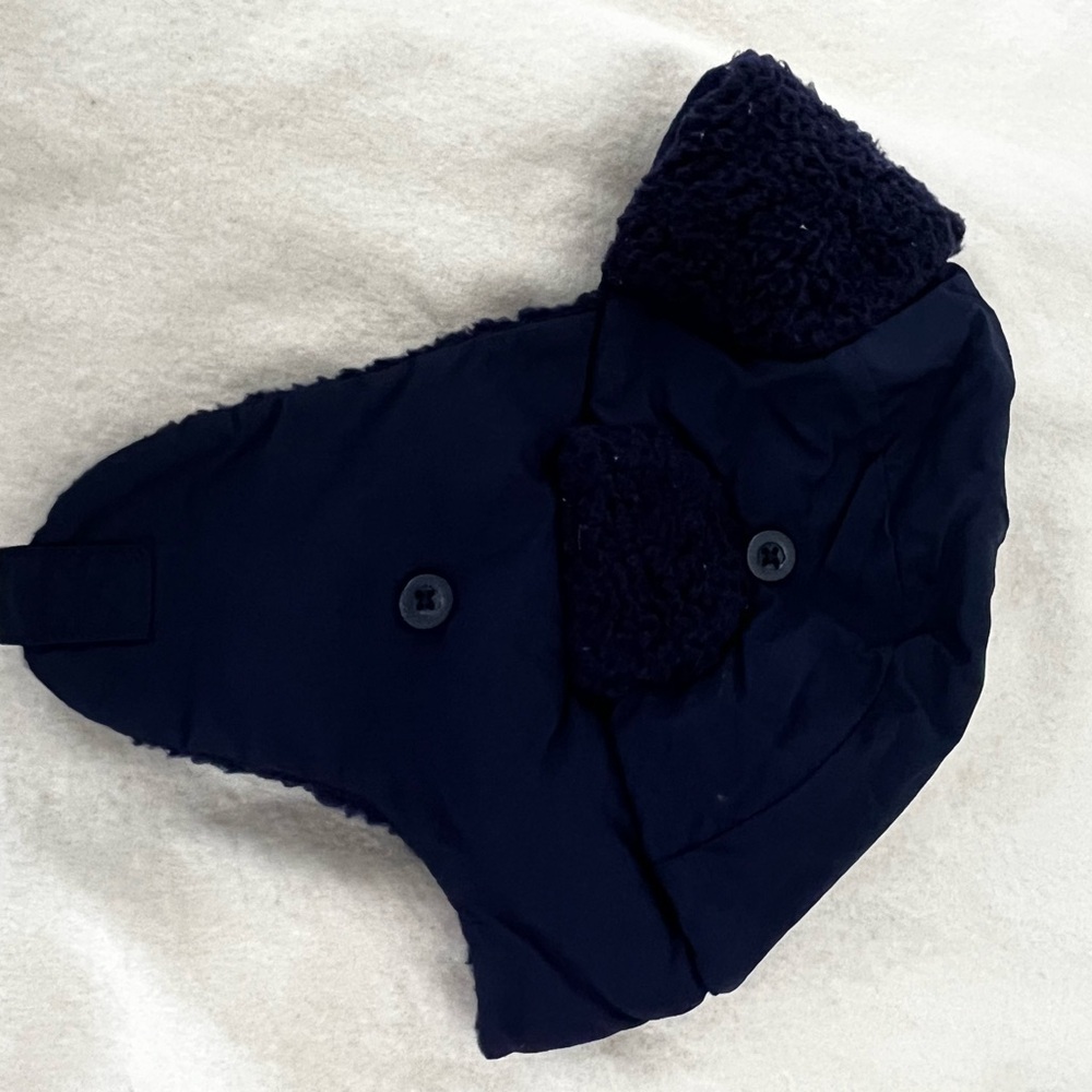 GAP Black Fleece-Lined Kids hat